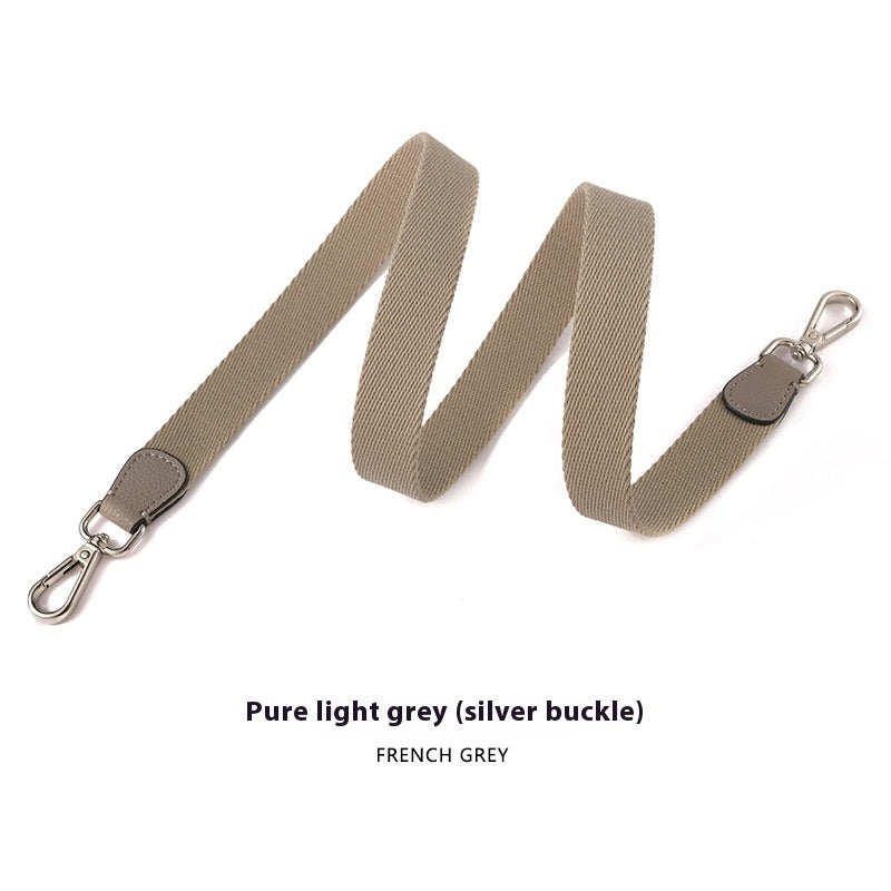 Canvas Broadband Solid Color Backpack Shoulder Strap Canvas Broadband Solid Color Backpack Shoulder Strap